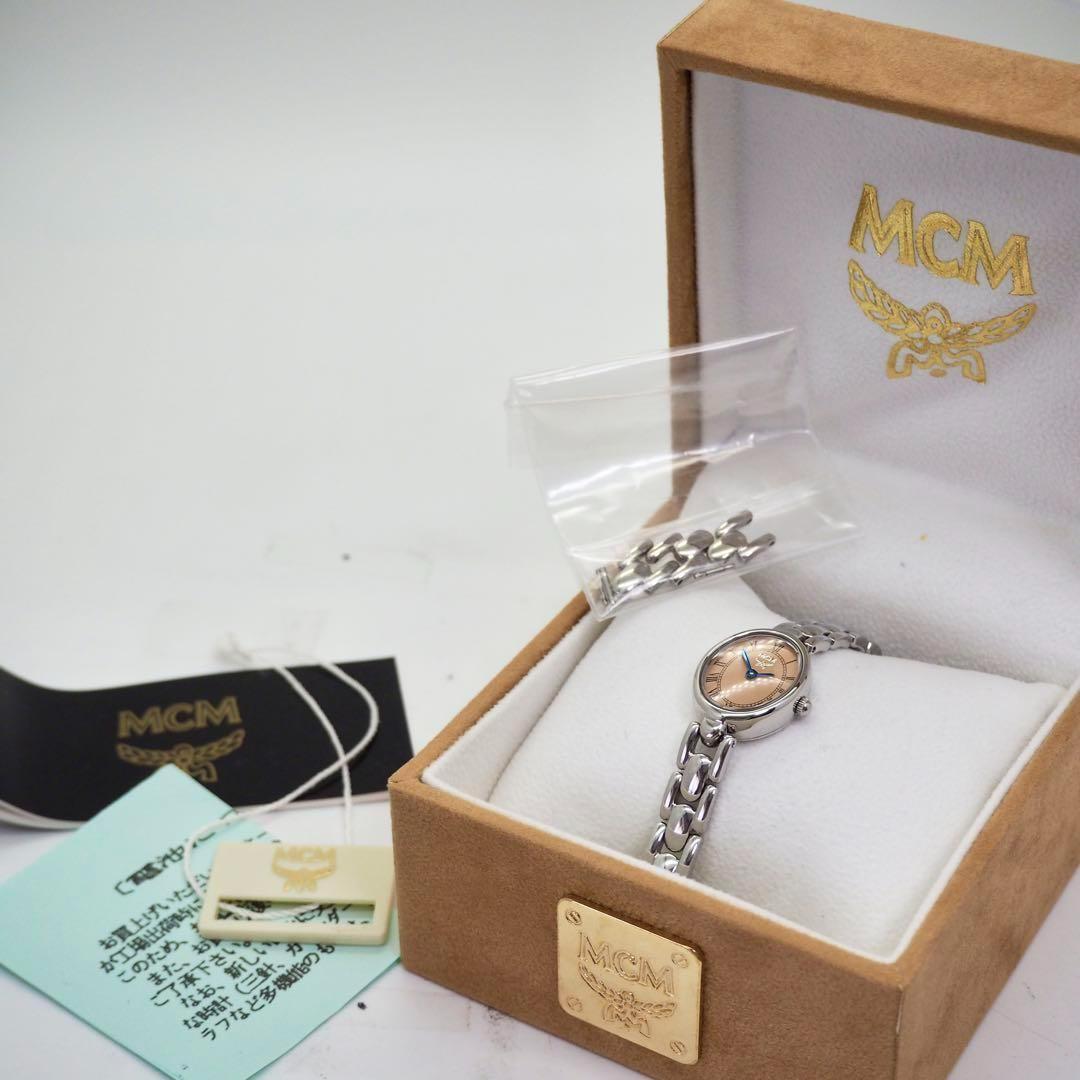 448 稼働【美品・OH済み】MCM　時計　レディース　オーバル　箱付き