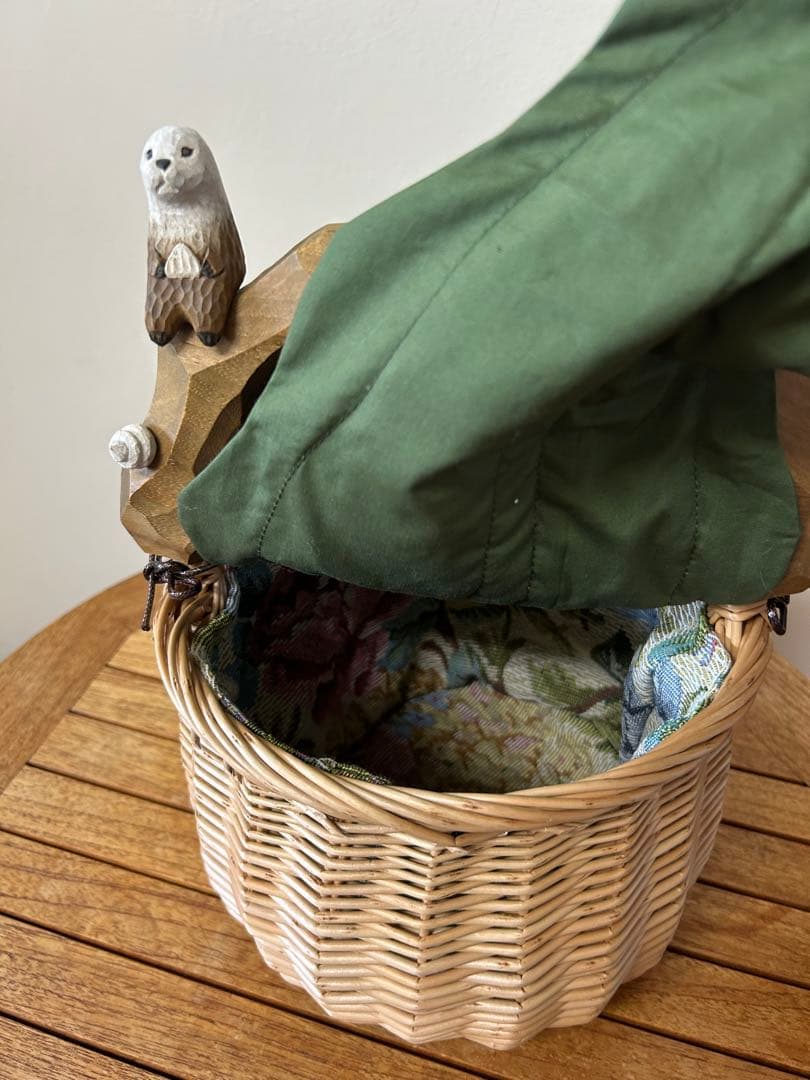 キヤタ　KIYATA ラッコ　かごバッグ　バスケット　新品未使用