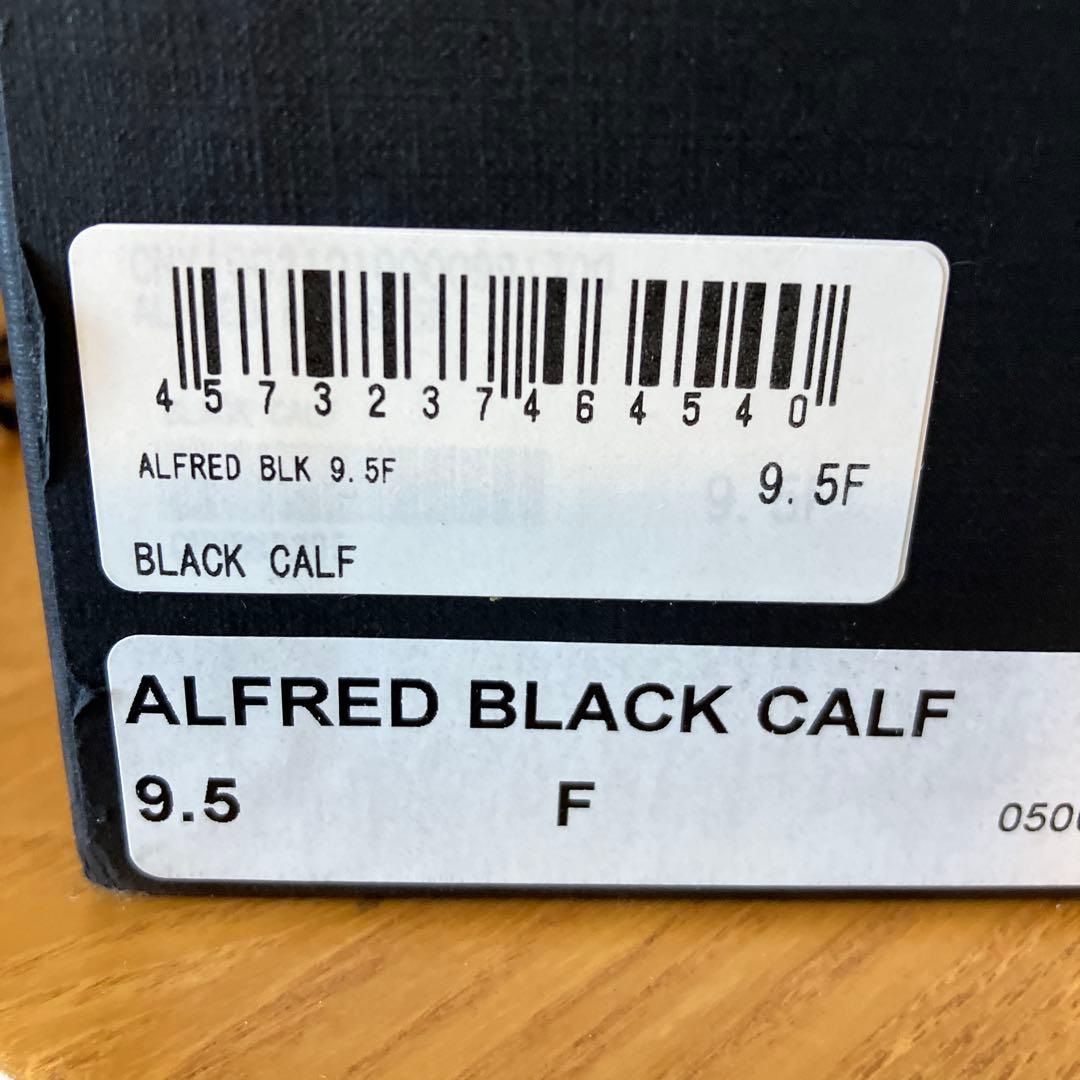 専用 箱付き ジョセフ・チーニーのアルフレッド ブラック 9.5 F