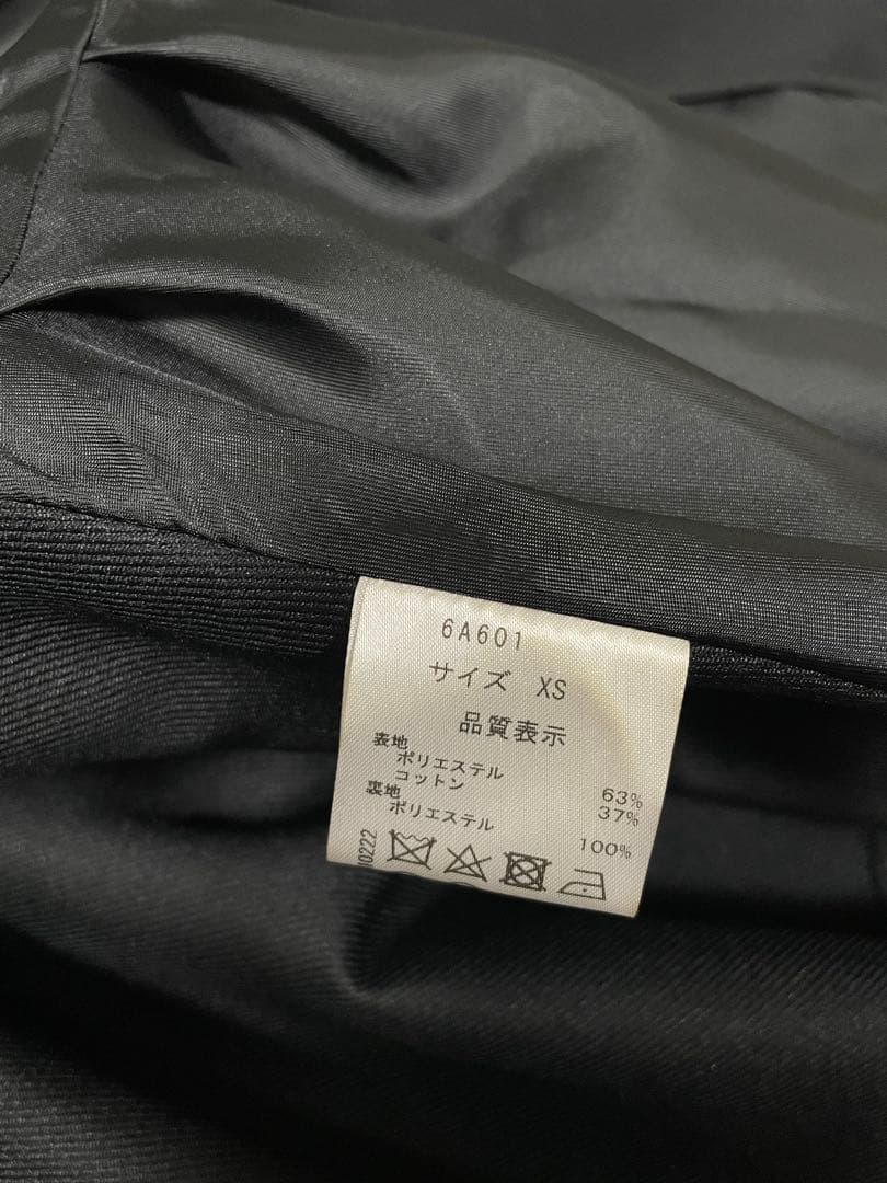 SEVEN TENセブンテン　ダブルクロスフレア ショートコート　ポンチョ XS