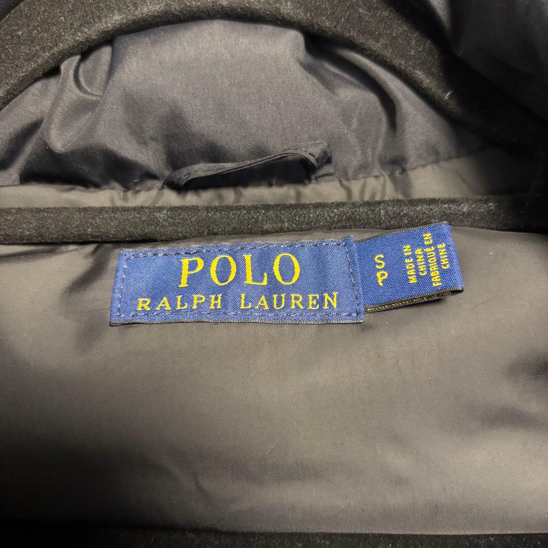 〈美品〉POLO RALPH LAUREN ダウンベスト 黒2way ポニー刺繍