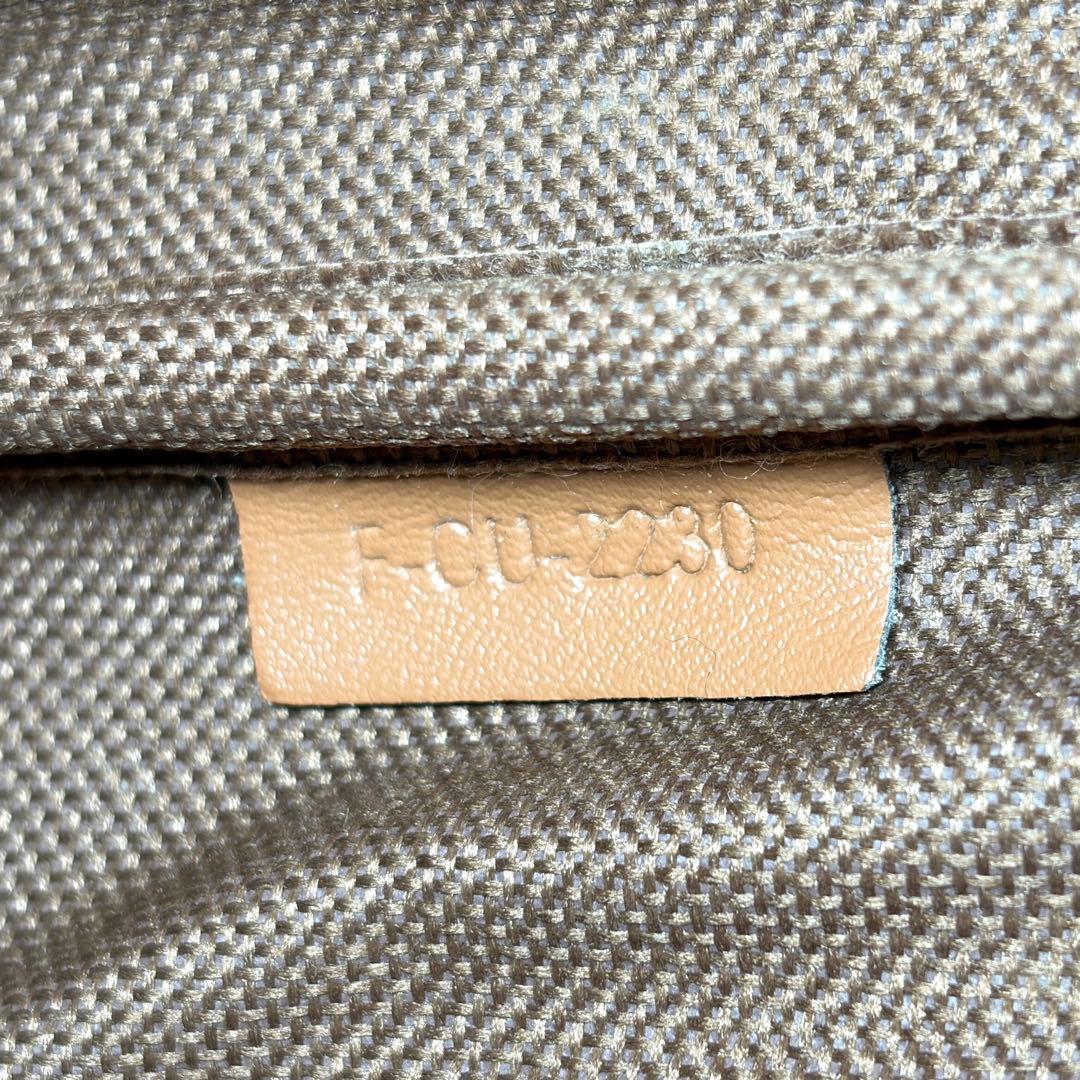 CELINE トリオンフ スモールバケット キャンバス×カーフスキン