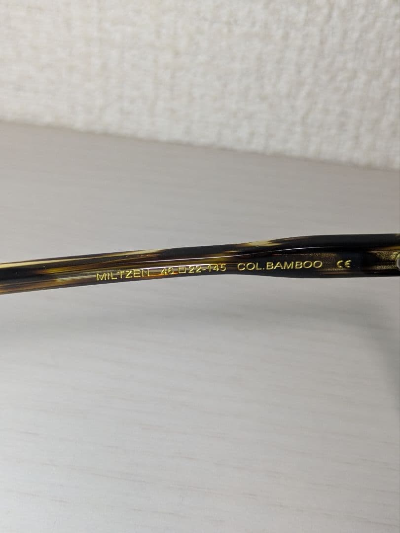 新品未使用 MOSCOT MILTZEN サングラス 鼈甲 ブラウン