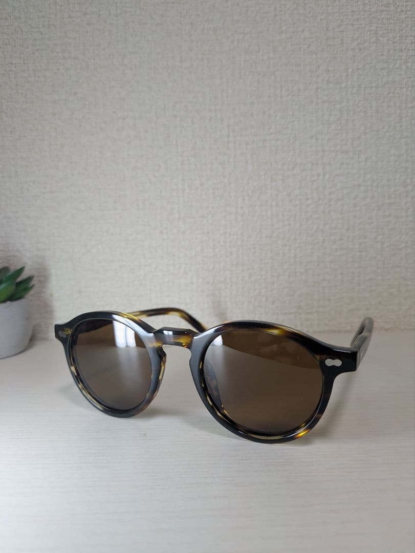 新品未使用 MOSCOT MILTZEN サングラス 鼈甲 ブラウン