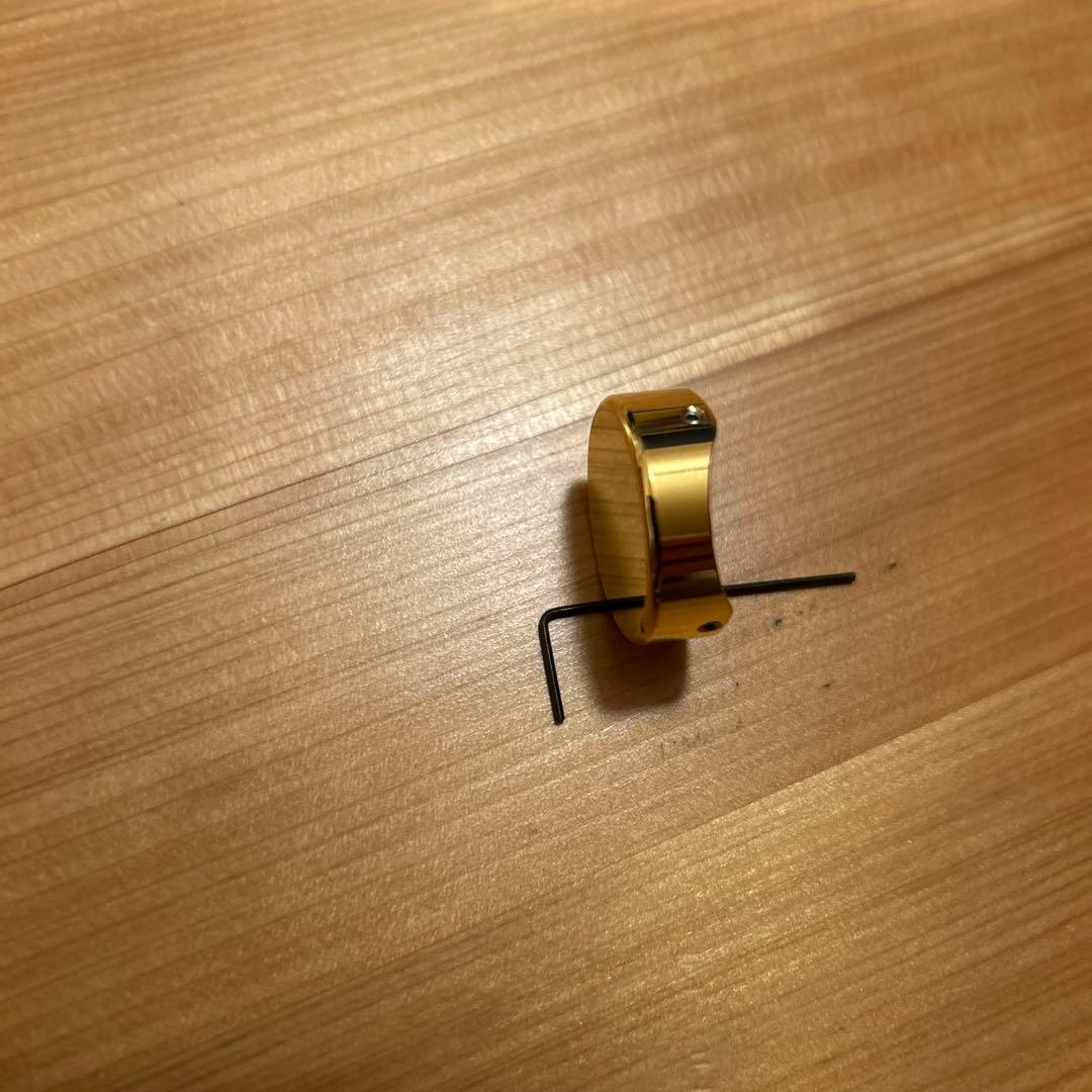 Wood Stone サムレストGP金メッキ/アルト、テナー、バリトン用