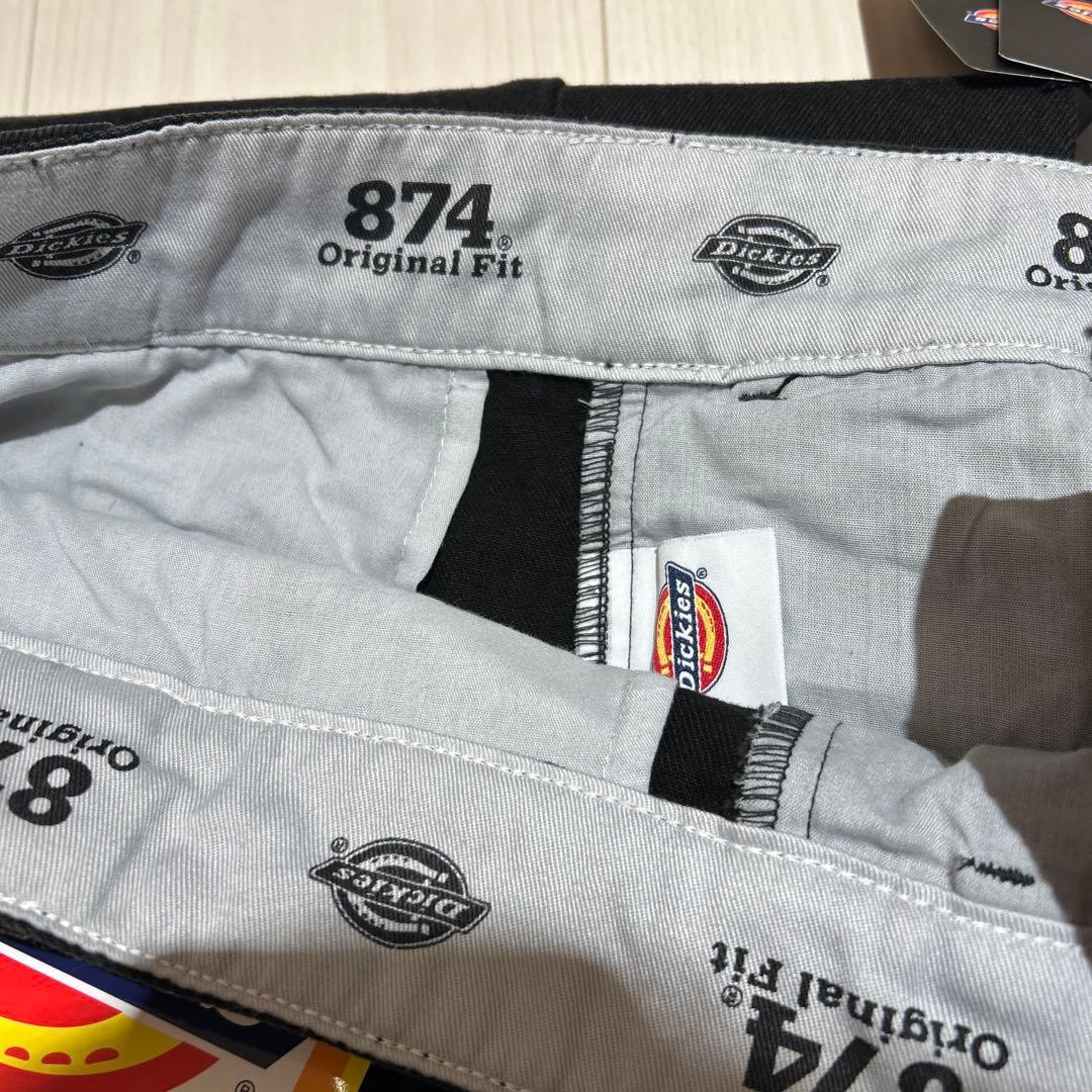 Dickies 874 ブラックデニム FJ W34インチ