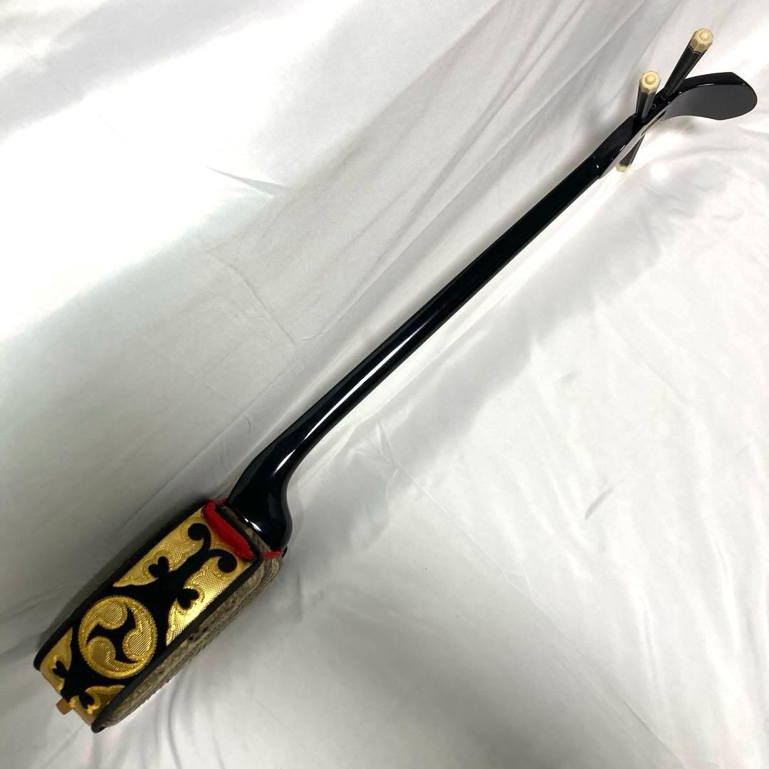 三線 沖縄 強化張り 本革 蛇革 ソフトケース 付属品 和楽器 初心者 中級者