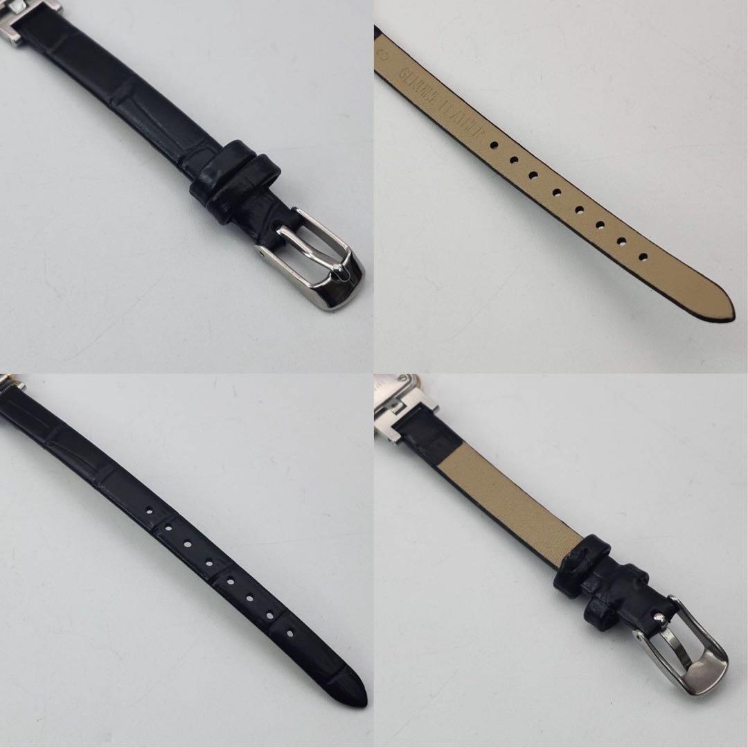 美品✨　新品ベルト　エルメス　クロアジュール　ホワイト　レディース　腕時計