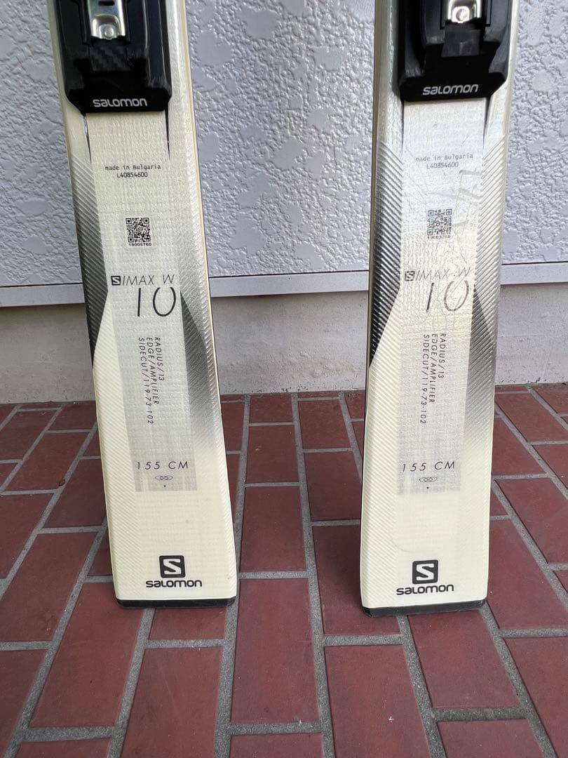 スキー Salomon S/Max 10+Z12 GW F80 White 155cm