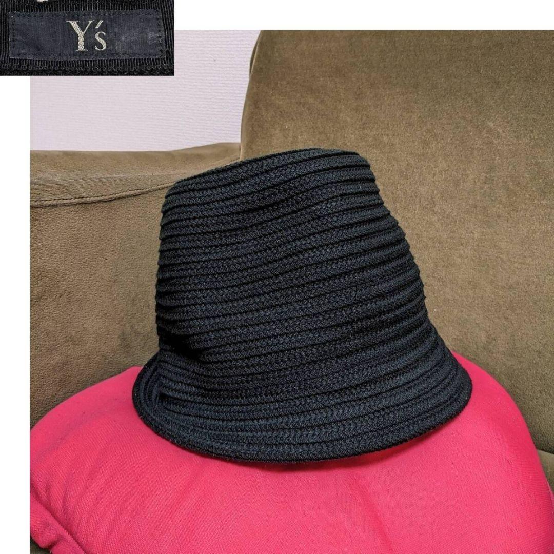 ワイズ Y's ヨウジヤマモト アクリルニット ブレードハット バケットハット