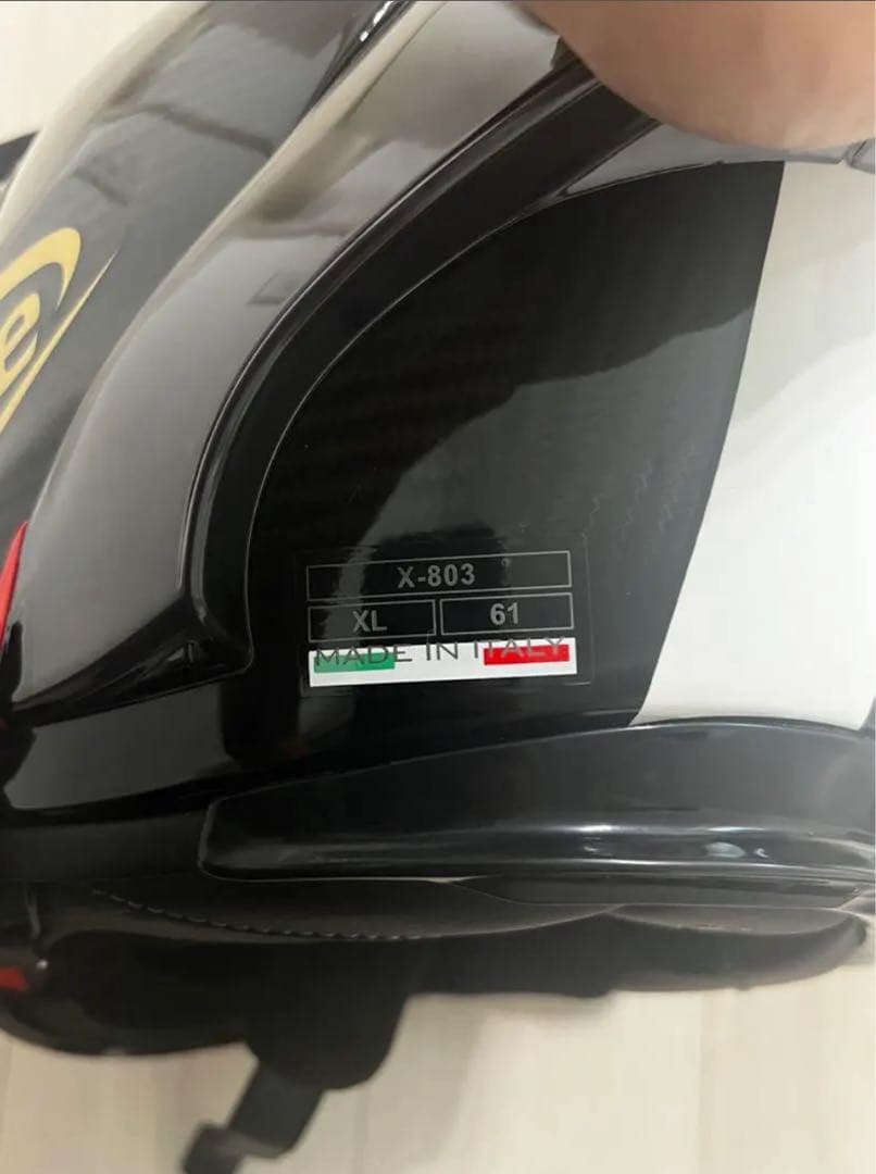 Xlite フルフェイスヘルメット 赤・黒・白