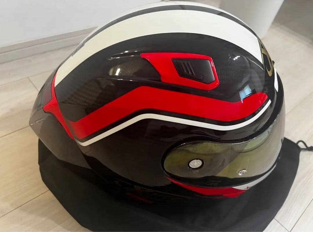 Xlite フルフェイスヘルメット 赤・黒・白