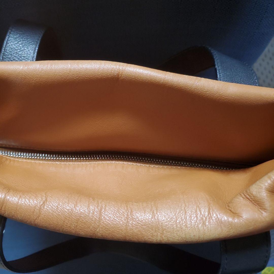 LOEWE キャメル レザートートバッグ