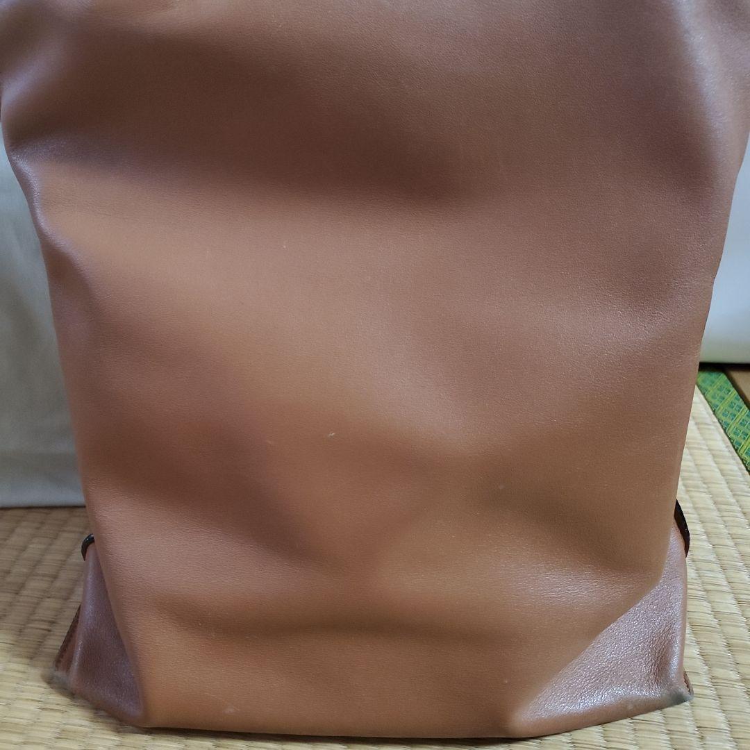 LOEWE キャメル レザートートバッグ