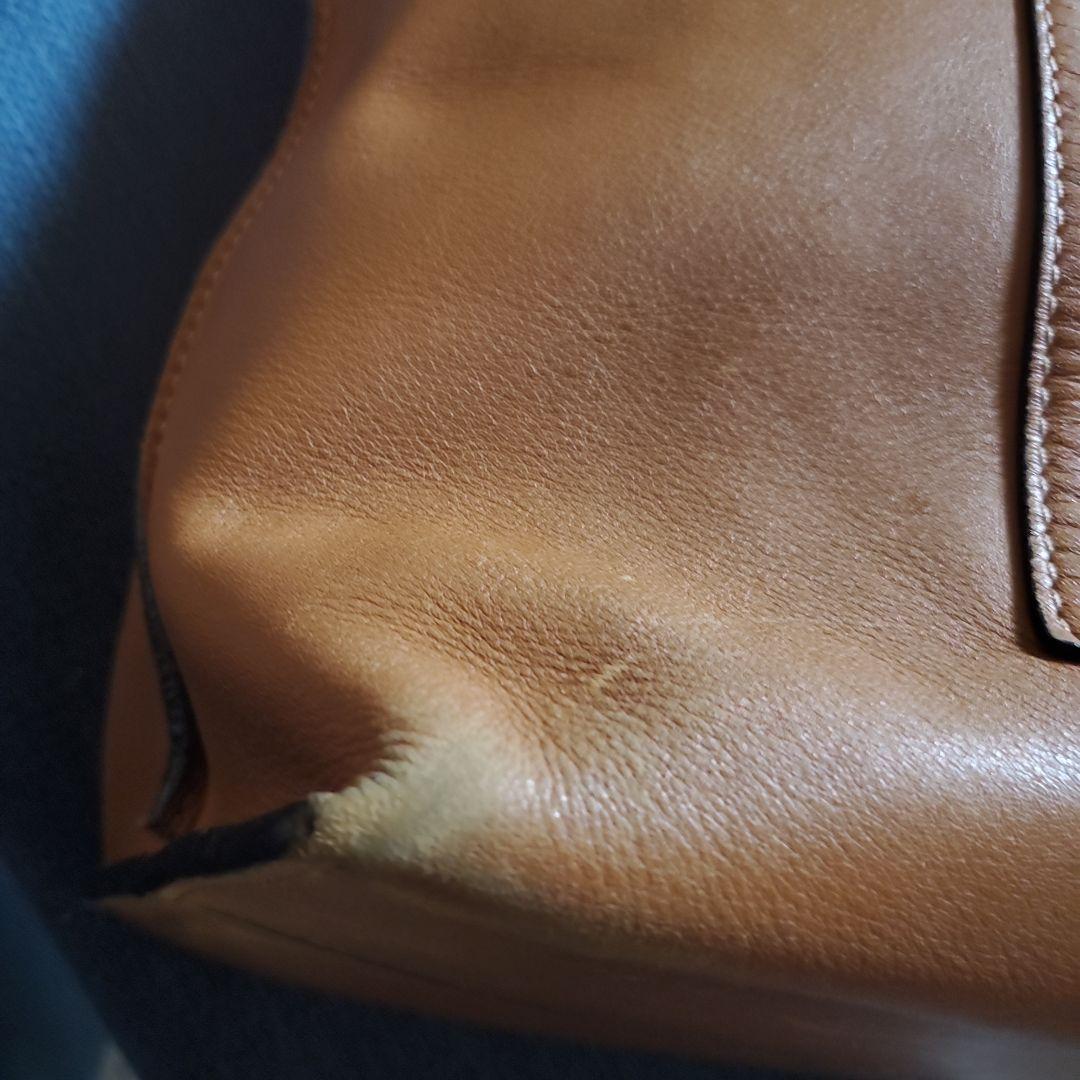 LOEWE キャメル レザートートバッグ