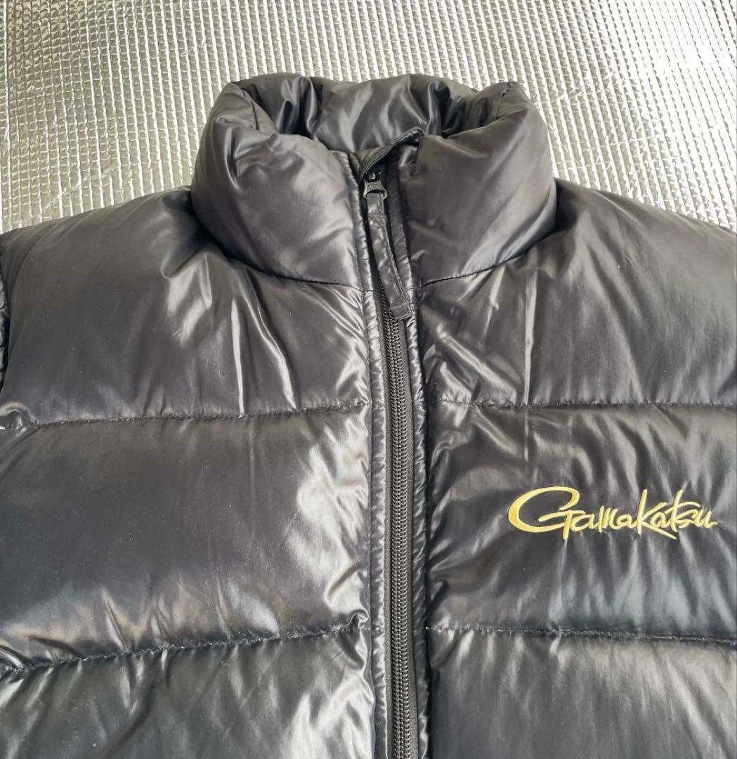 Gamakatsu がまかつ　ガマカツ ダウンベスト　サイズ LL 収納袋付き