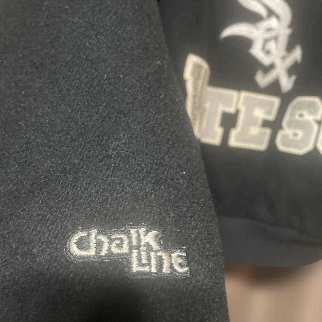 ◻︎楽一番公式アカウント97◻︎ スタジャン　ホワイトソックス　ブラック