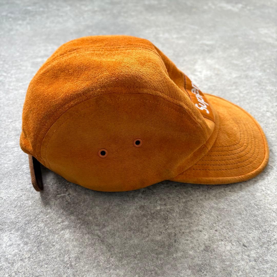 【Supreme】 シュプリーム Suede Camp Cap ジェットキャップ