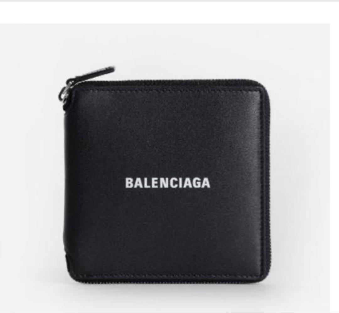 ★BALENCIAGA★二つ折り財布 バレンシアガ ジッピーウォレット ブラック