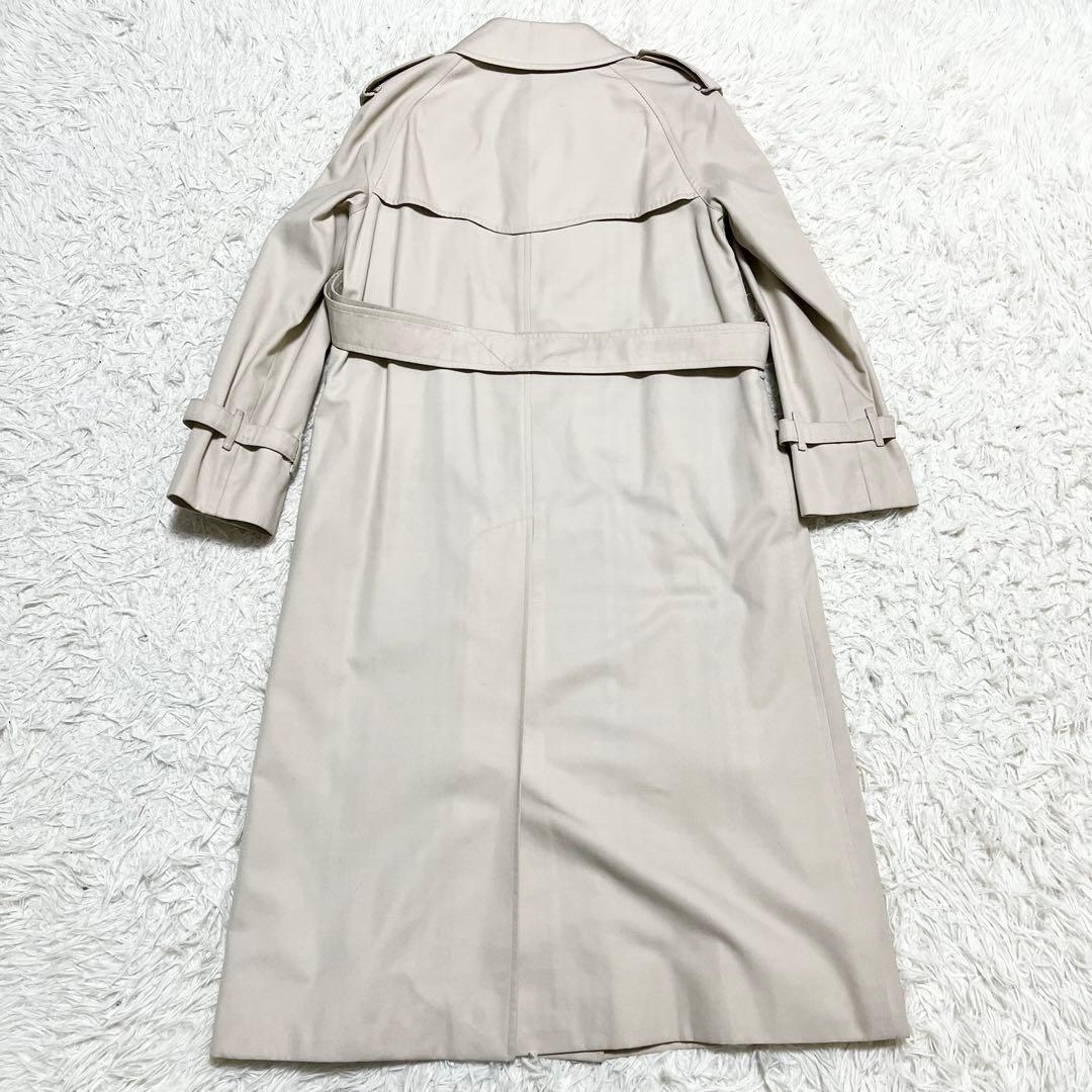 ✨人気✨バーバリーズ　トレンチコート　ノバチェック　ベルト付き　ベージュ　M相当