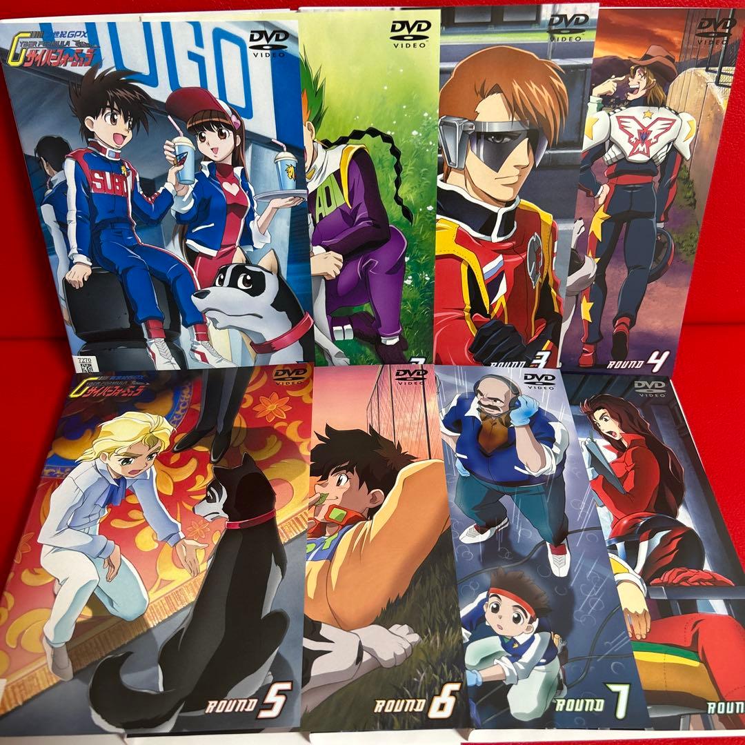 サイバーフォーミュラ　アニメ　DVD　全巻セット　1巻〜8巻　全8巻
