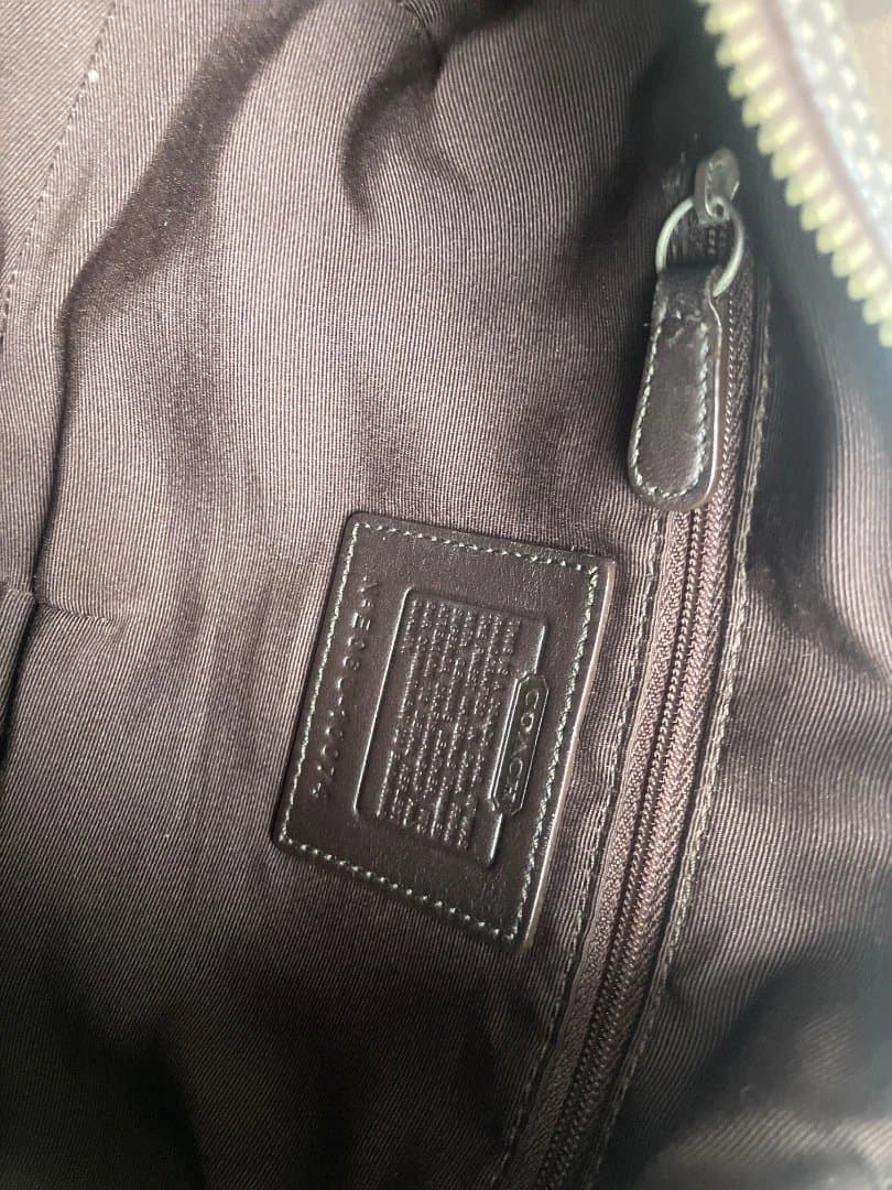 コーチ　ホーボー ハーフムーン ワンショルダー ブラウン 10074