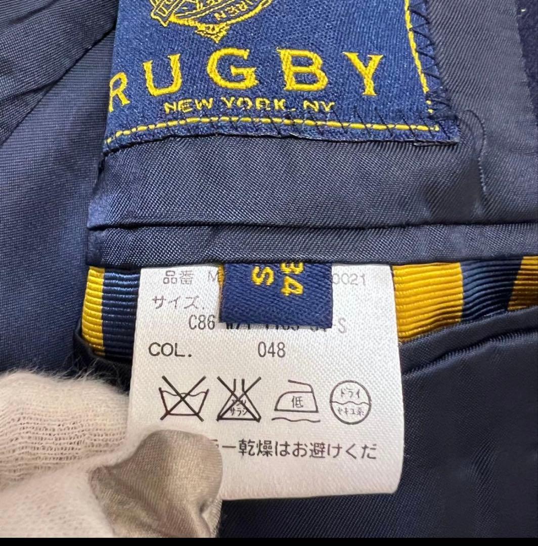 ラルフローレンラグビー　紺ブレ　金ボタン エンブレム