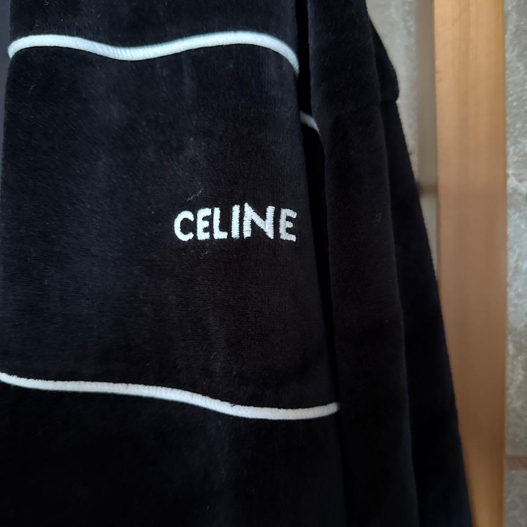 CELINE ベロアブラック セットアップ