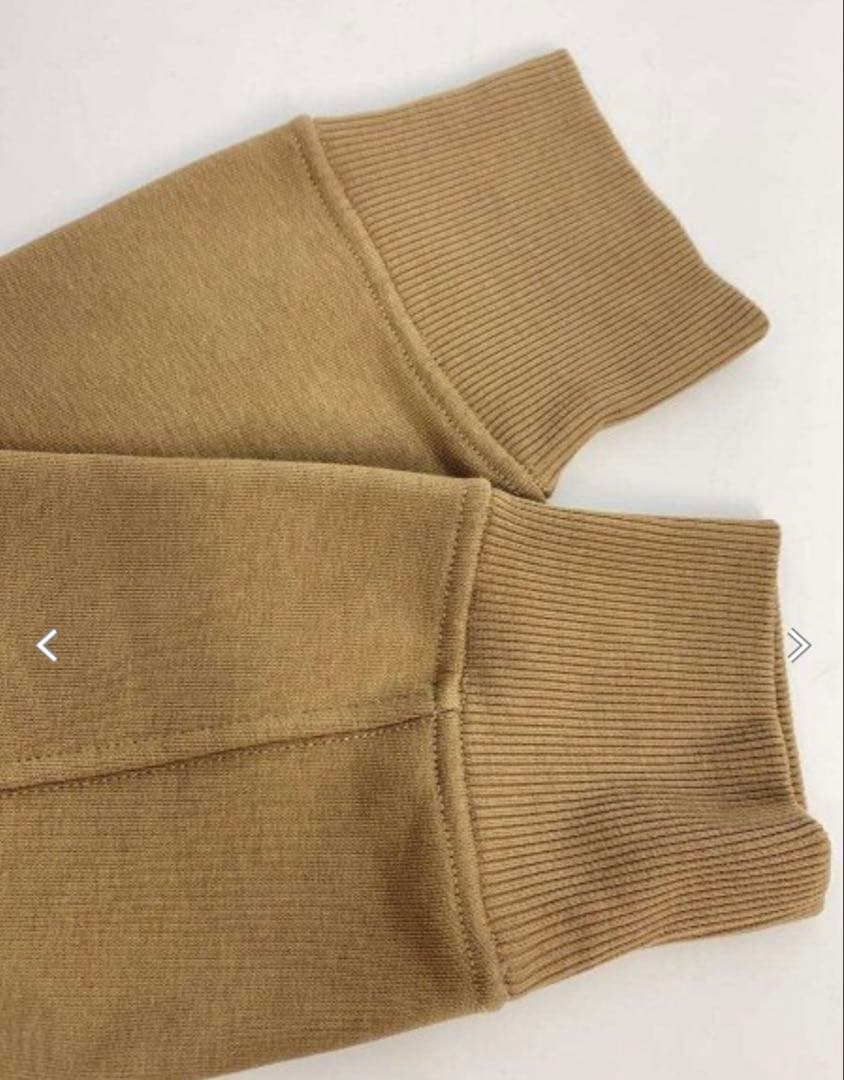 S Max Mara マックスマーラ キャメル 刺繍ロゴスウェット