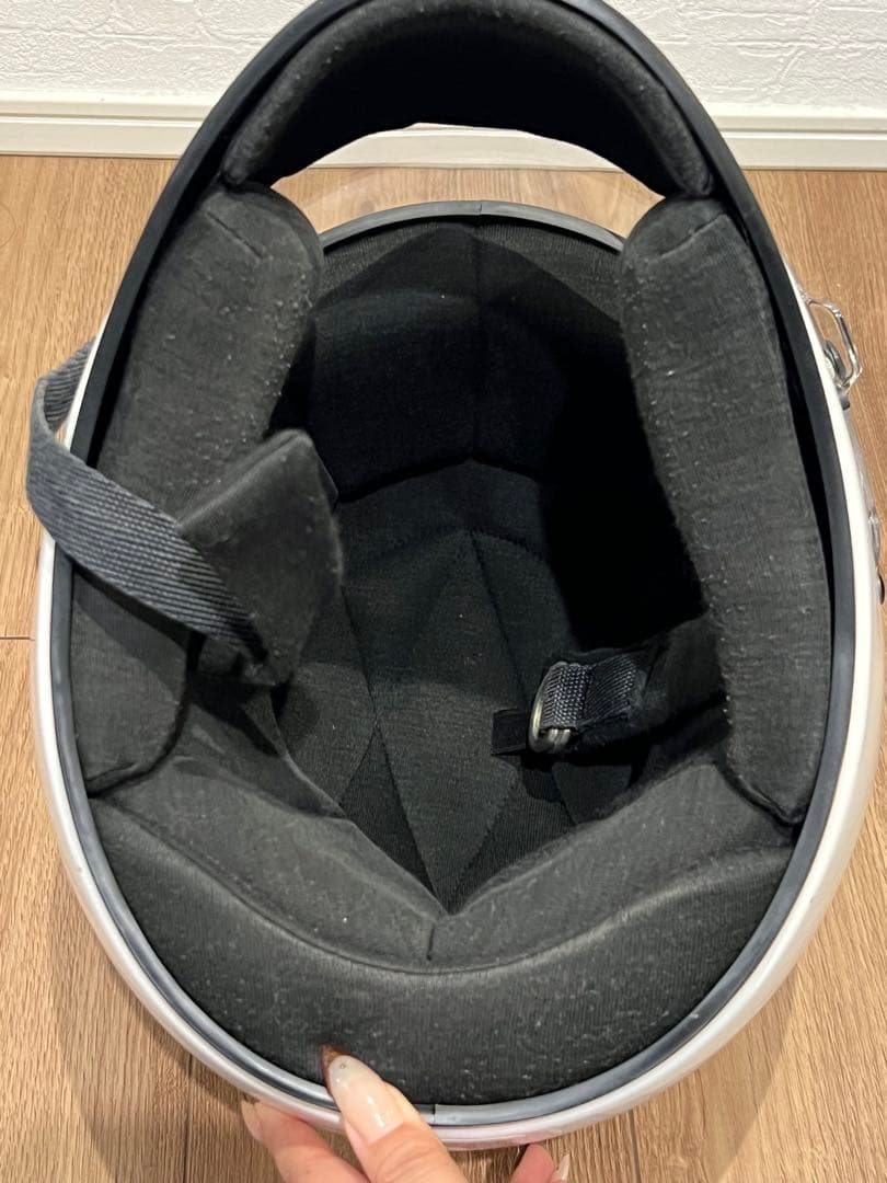 SIMPSONフルフェイスヘルメット ホワイト