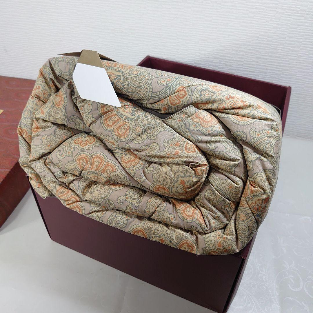 ETRO 西川 真綿肌掛け布団 詰め物絹100％ 1.0kg