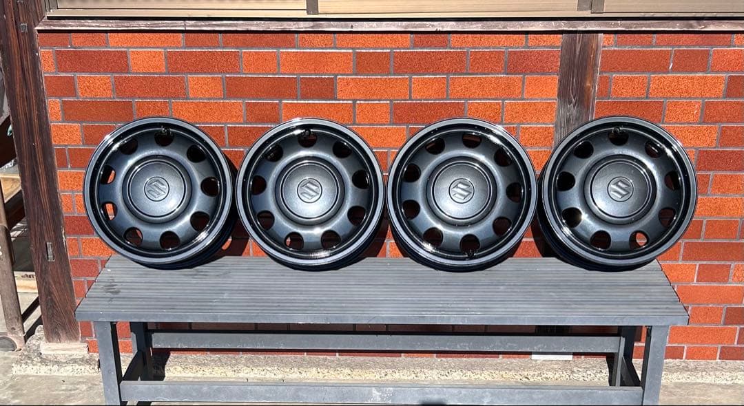 スズキ スペーシアギア純正14インチ ホイール 4個セット