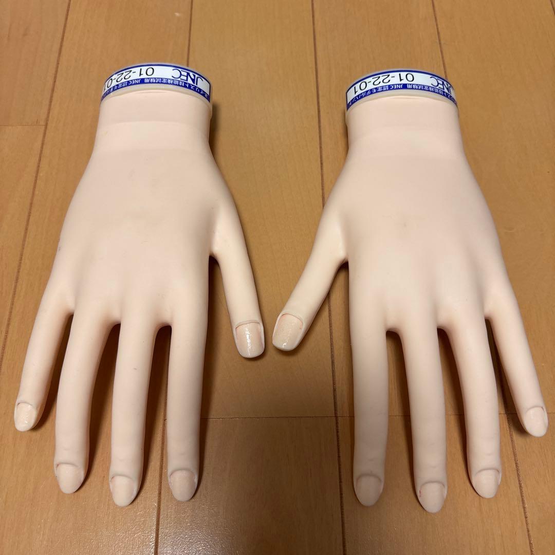 STモデルハンド　ネイリスト技能検定試験用　JNEC認定モデルハンド