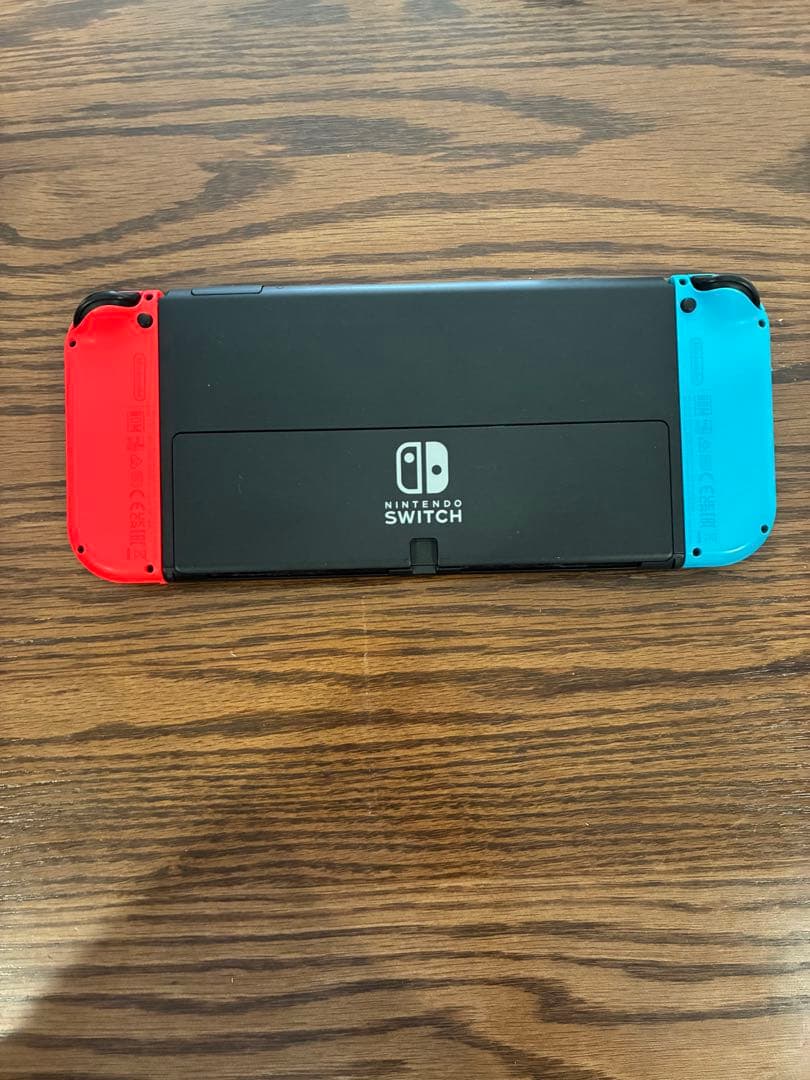 画面美品 Switch 有機EL 本体 ネオン 完品 ソフト付
