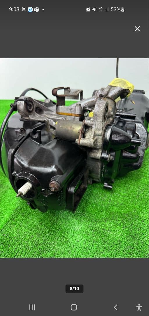 確実実動 ホンダ AF35 DIO ZX 純正エンジン ディオ 検 AF34