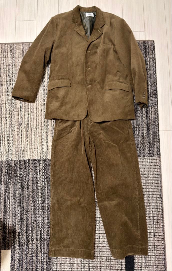 【美品】Bleme コーデュロイ セットアップ