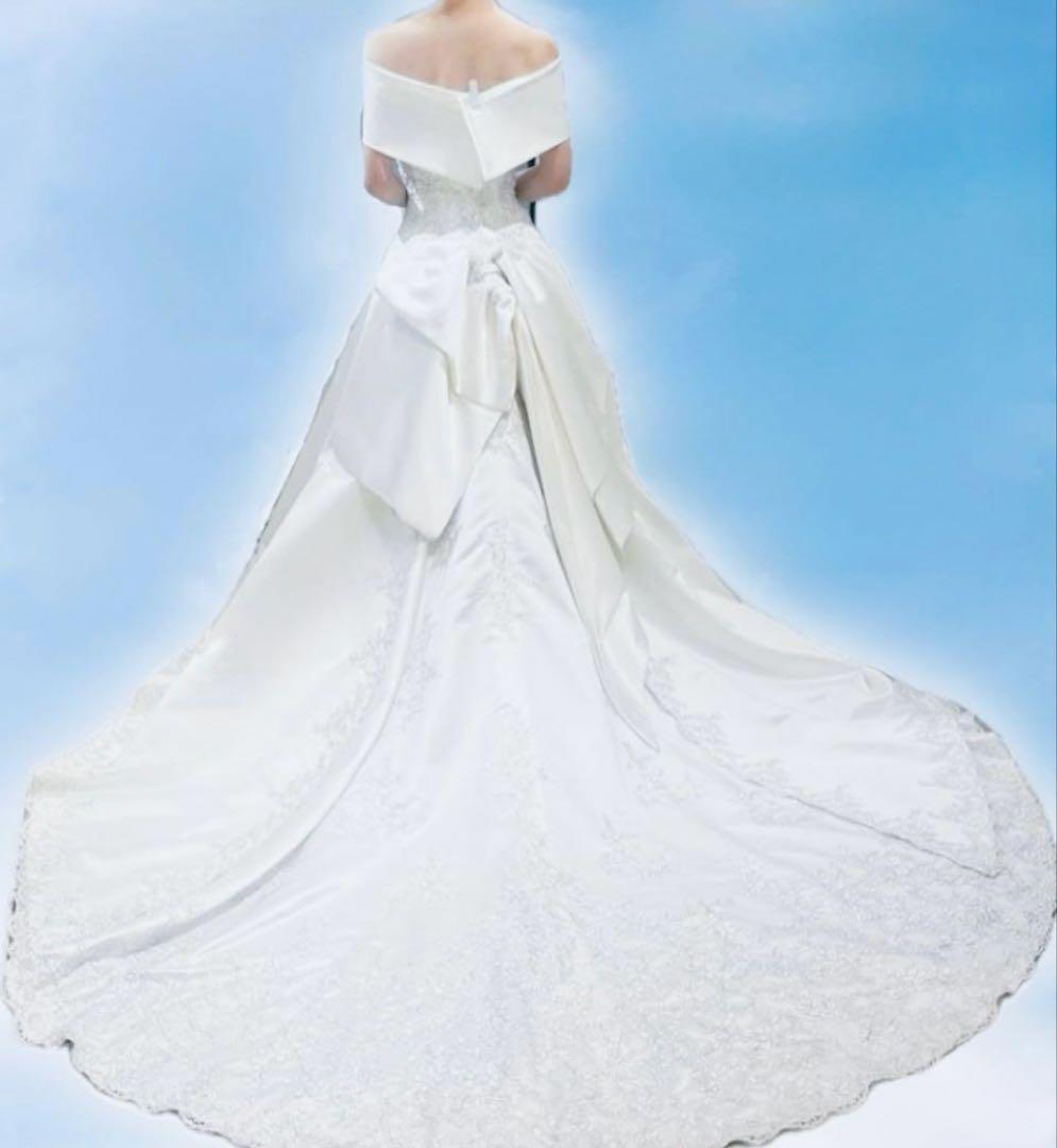 YNSロールカラーウェディングドレス