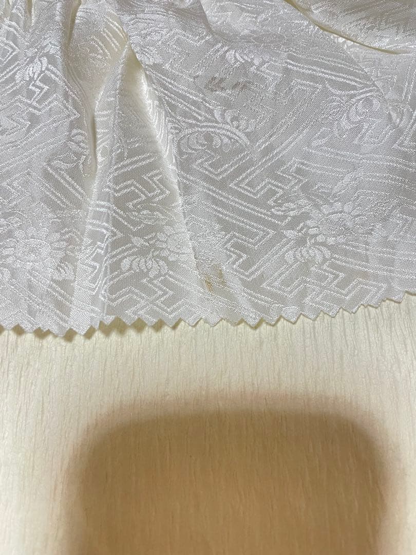 訪問着フルセット　辻ヶ花　絞り　地紋　金彩　トールサイズ　正絹　藤　金糸　箔