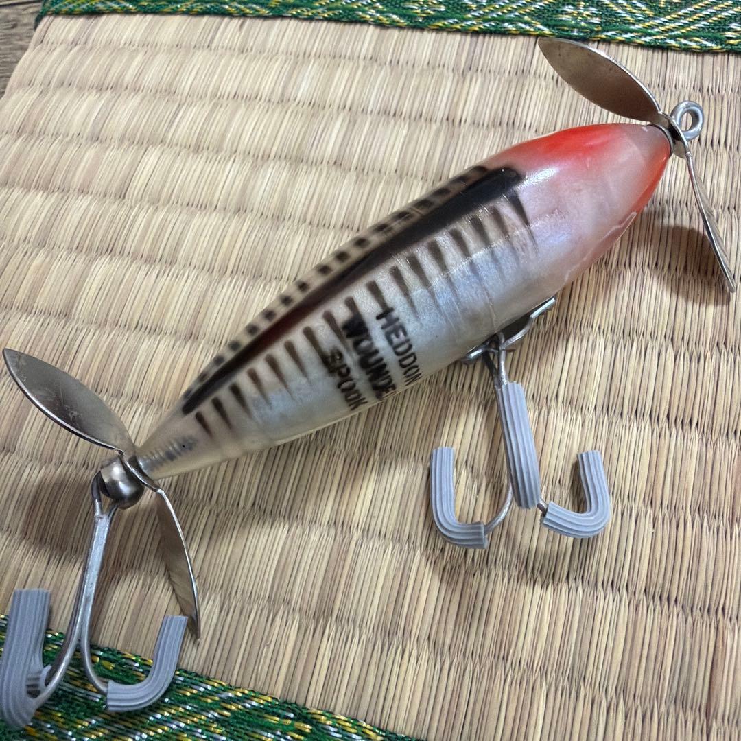 オールド　ヘドン　ウンデッドスプーク　XRS 直ペラ　吹き目