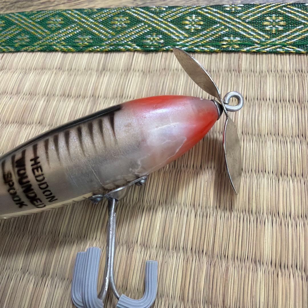 オールド　ヘドン　ウンデッドスプーク　XRS 直ペラ　吹き目