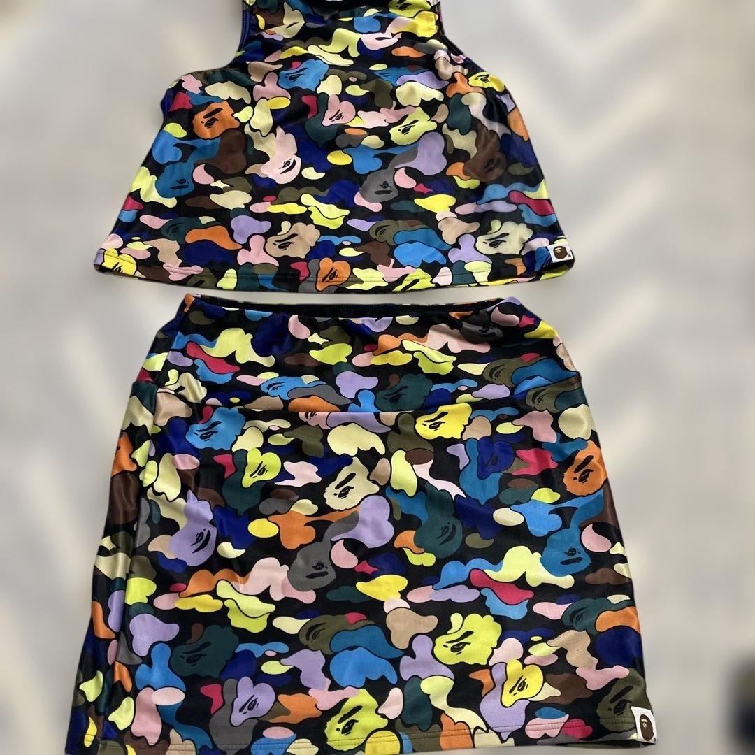 A Bathing Ape カラフルセパレート水着 M 新品　レディース