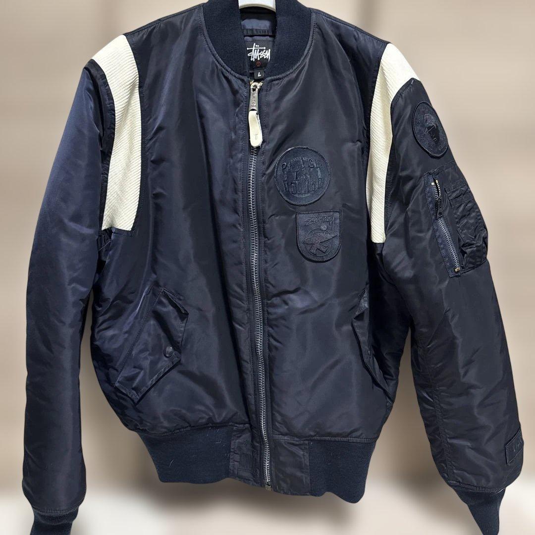 Stussy 25周年MA-1 alpha fragment