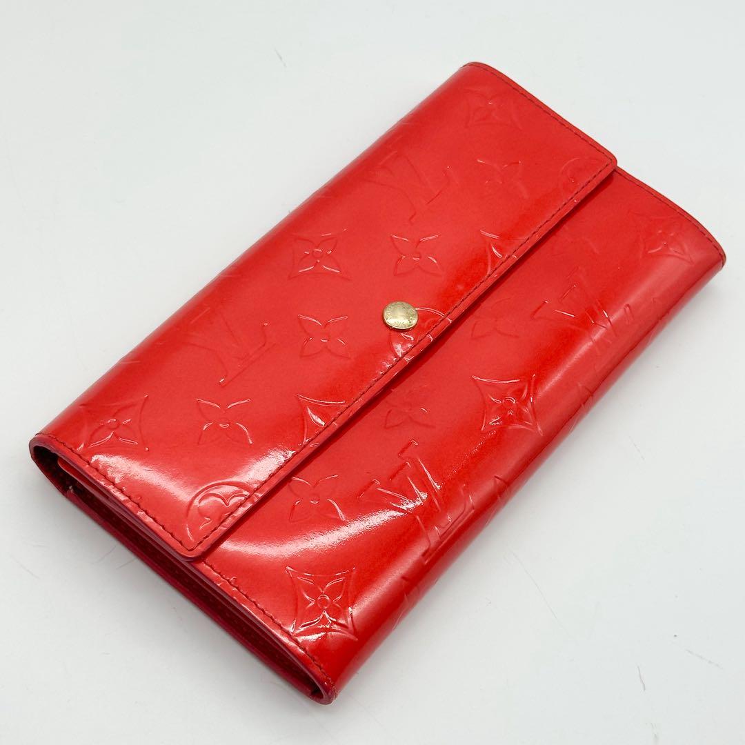 ルイヴィトン ポルトフォイユ サラ ヴェルニ 二つ折り 長財布 モノグラム