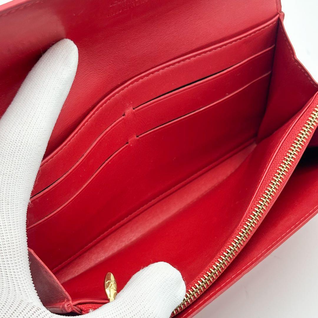 ルイヴィトン ポルトフォイユ サラ ヴェルニ 二つ折り 長財布 モノグラム