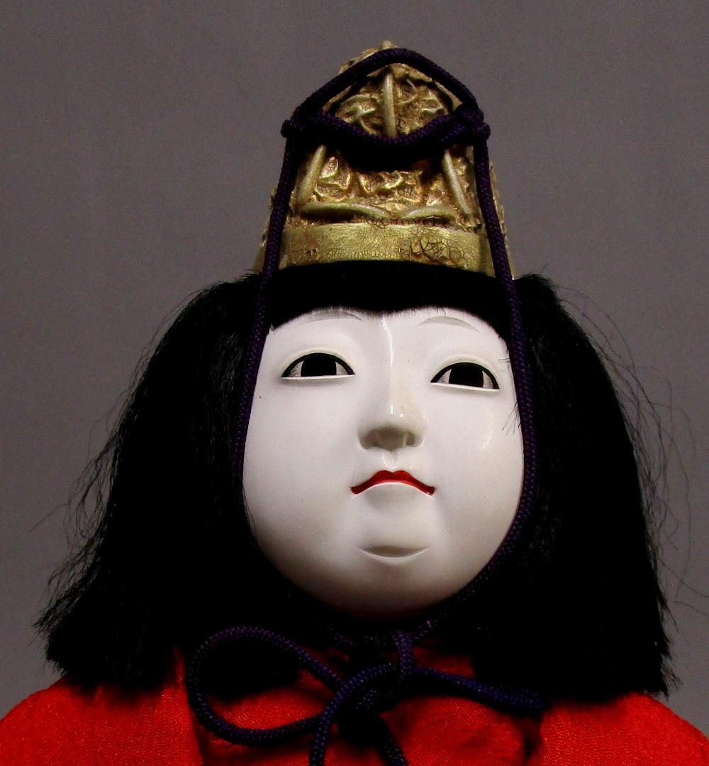 ビンテージ［節句人形］有職 御雛人形司 東京市日本橋区 永徳齋　檜箱入