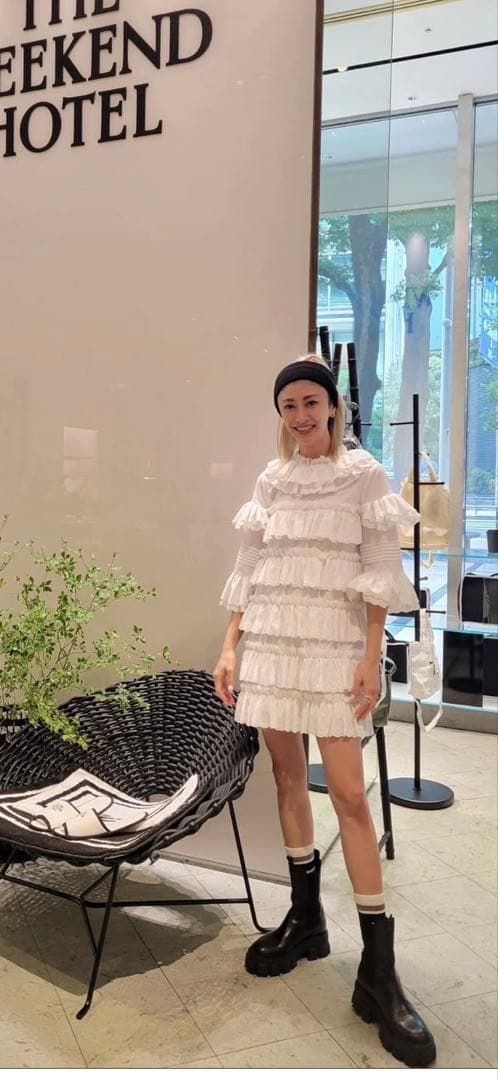 bibiy 新品未使用タグ付き　フリルワンピース