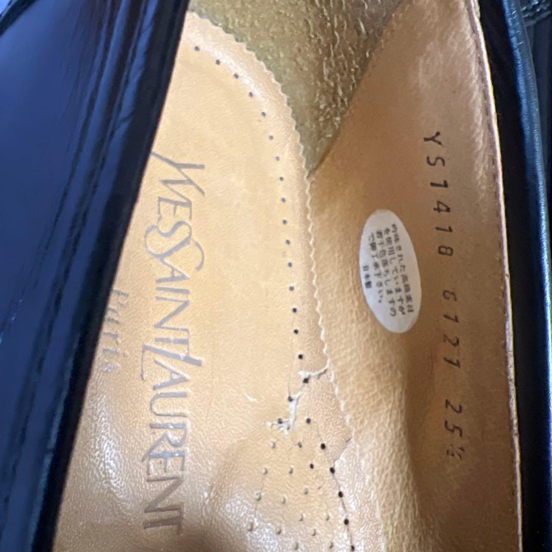 ブラックレザー タッセルローファー