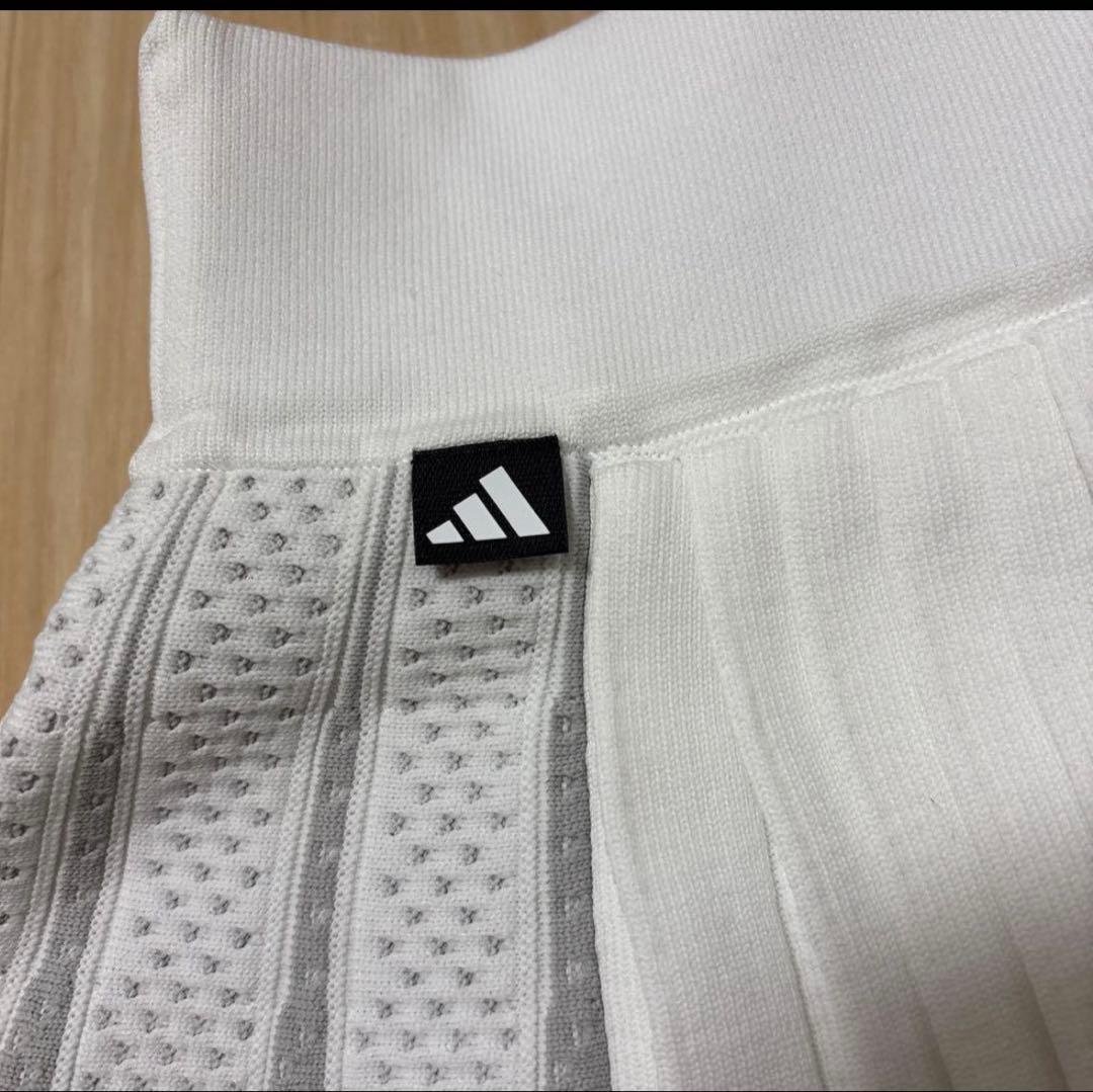 新品アディダス ゴルフ プライムニット トップスMスカートS秋冬