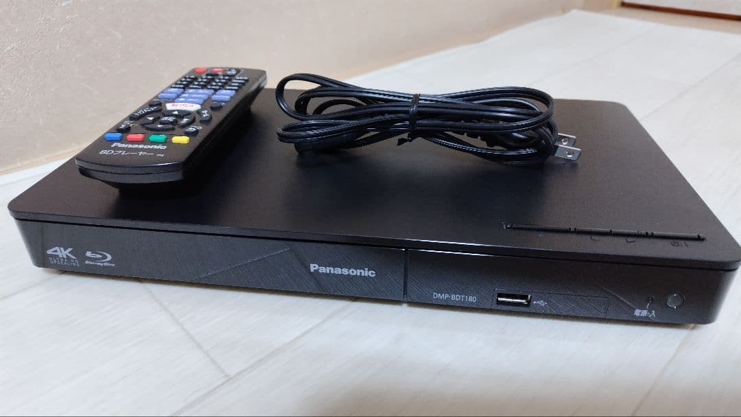 Panasonic　ブルーレイプレーヤー　DMP-BDT180