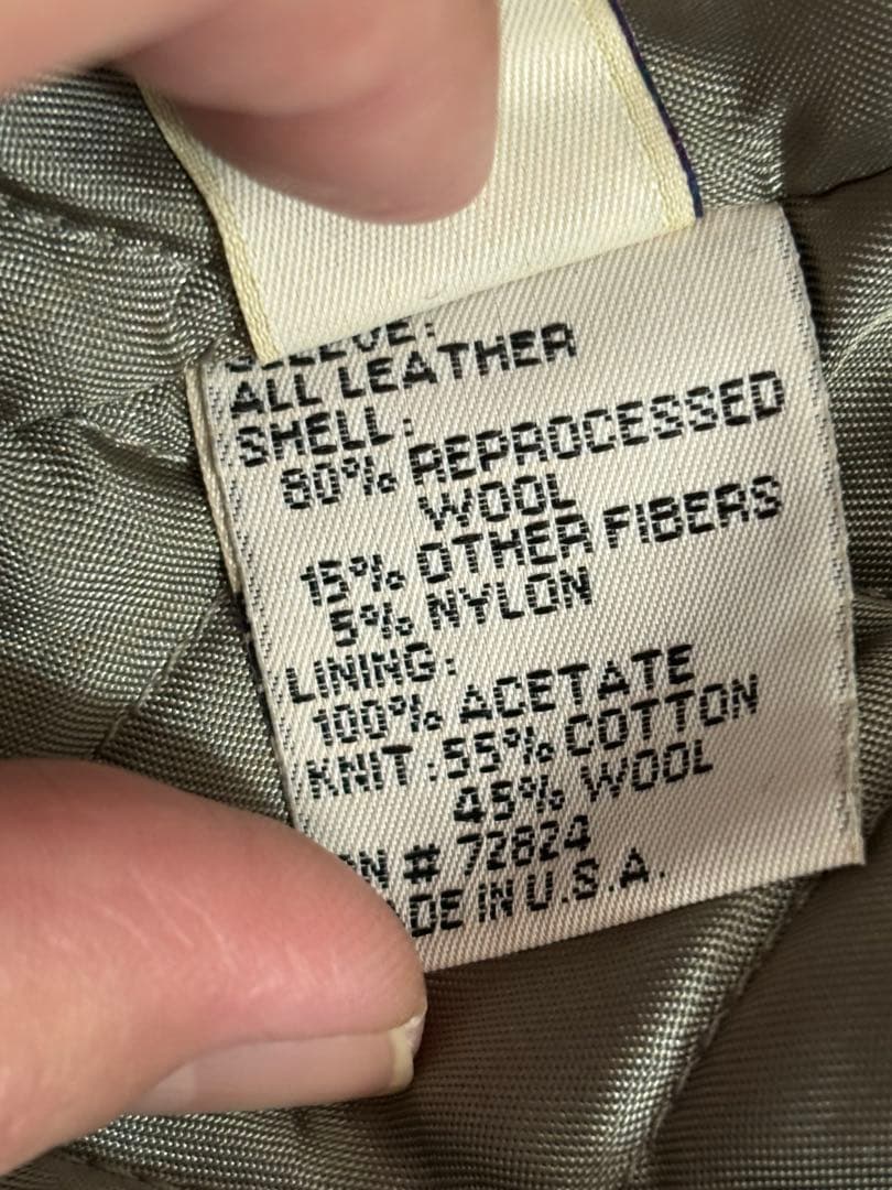 ゴールデンベア　golden bear スタジャン　 USA製